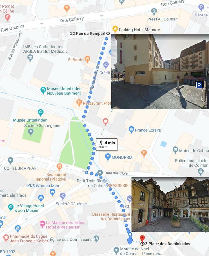 Apartament Duplex Des Dominicains - 1 Parking Gratuit - Hypercentre 6 Personnes Colmar Zewnętrze zdjęcie